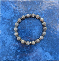 GREY MOONSTONE x HEMATITE